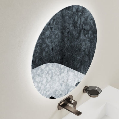 Огледало с осветление и антифог Inter Ceramic Vittorio кръгло 80 cm