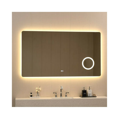 Огледало с осветление и размразяване Inter Ceramic правоъгълно 160x90 см