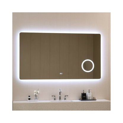 Огледало с осветление и размразяване Inter Ceramic правоъгълно 160x90 см