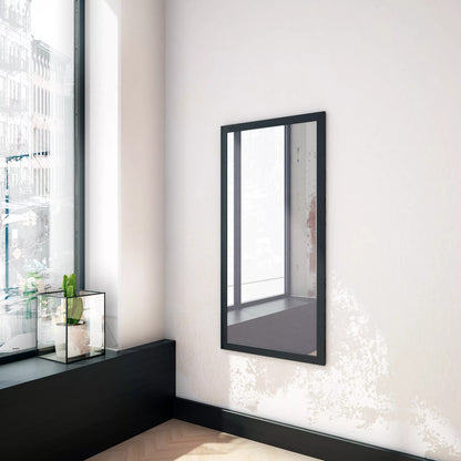 Правоъгълна огледала Dubiel Vitrum Slim Black 60x120 см