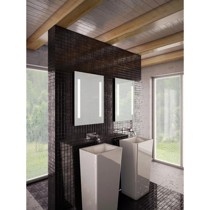 LED правоъгълна огледало Dubiel Vitrum Bono 50x70 см