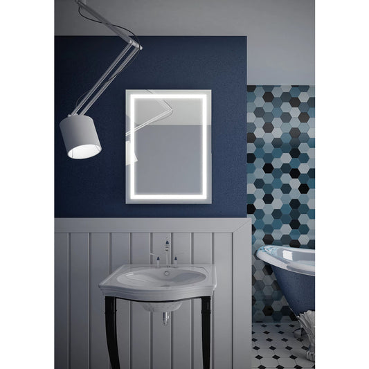 LED огледало с права форма Dubiel Vitrum Focus 60x80 см