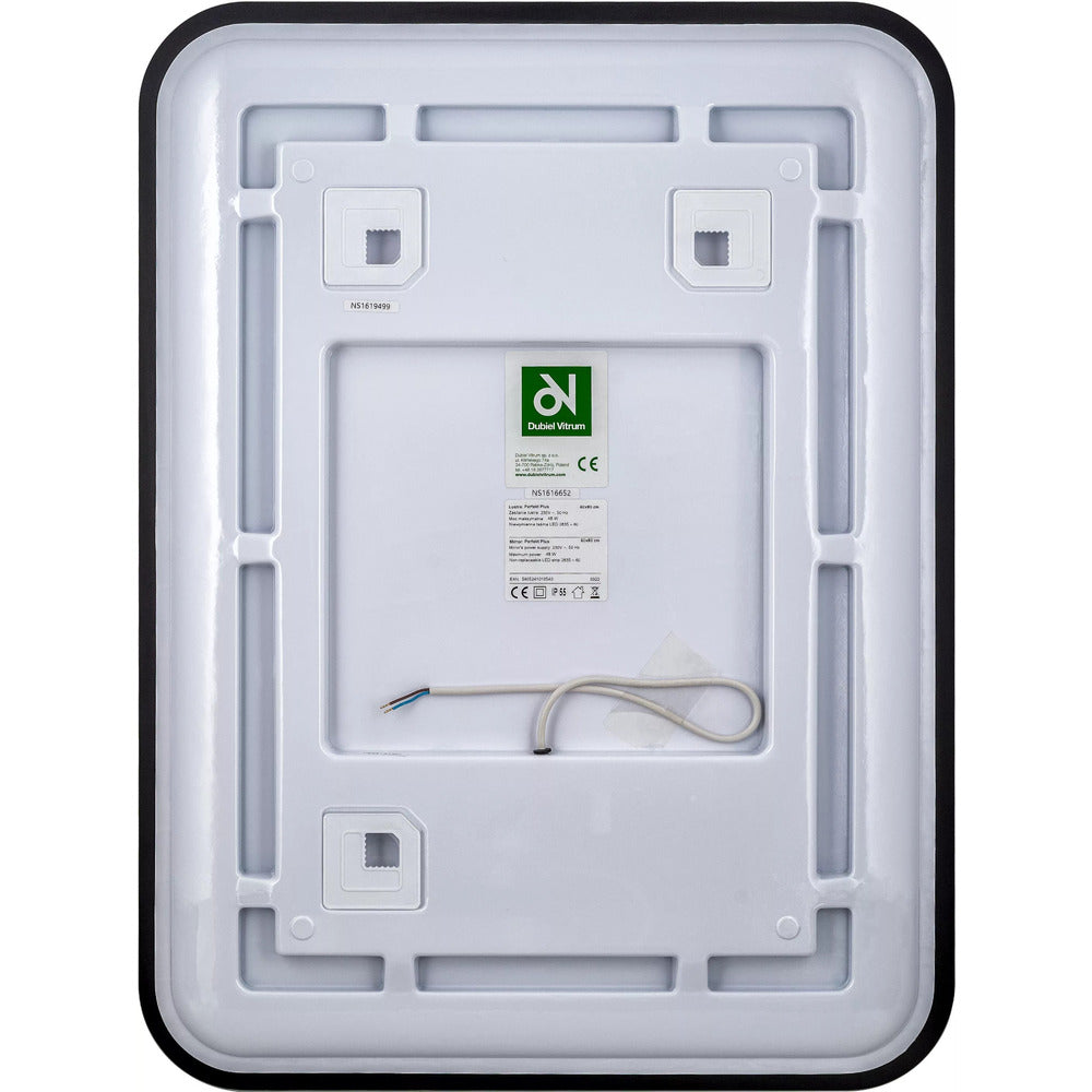 LED правоъгълна огледало Dubiel Vitrum Perfect Plus 60x80 см