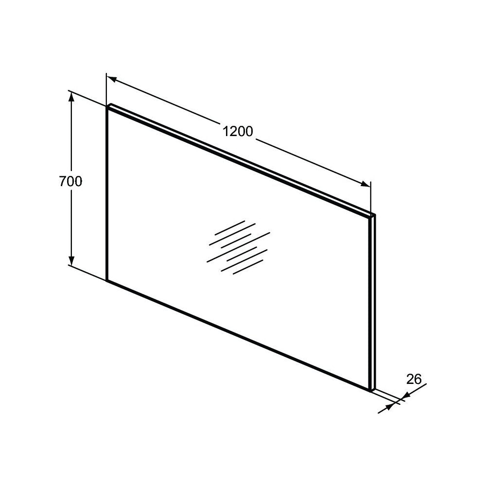 Ideal Standard Mirror S 120x70 cm
