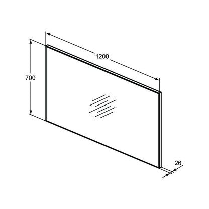 Ideal Standard Mirror S 120x70 cm