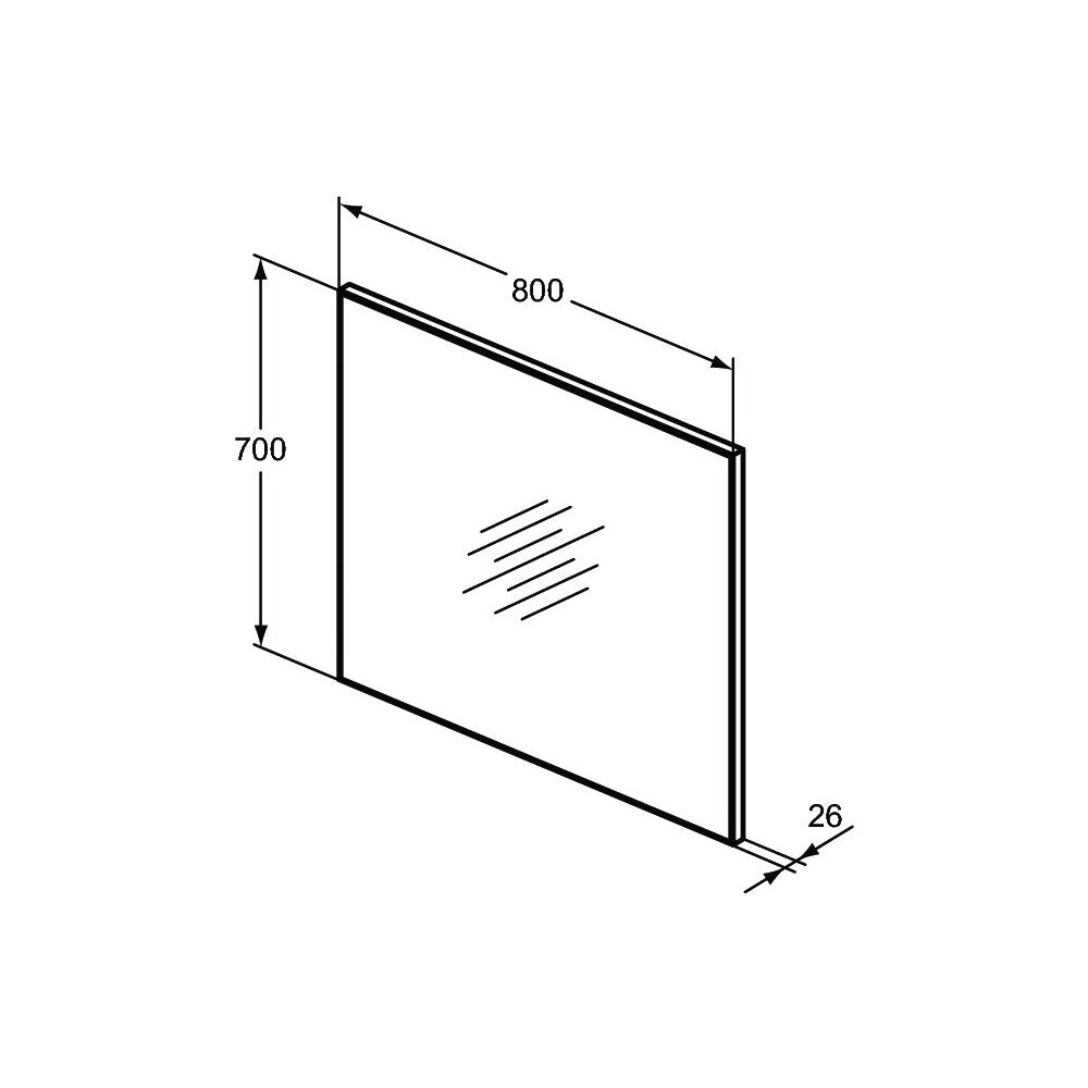 Ideal Standard Mirror S 80x70 cm