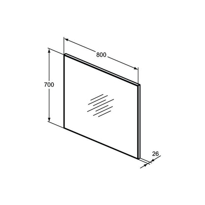 Ideal Standard Mirror S 80x70 cm