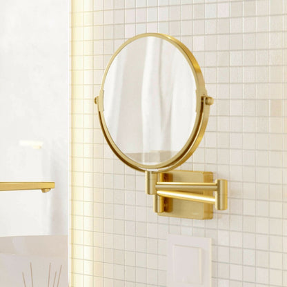 Златна огледало за бръснене Hansgrohe AddStoris