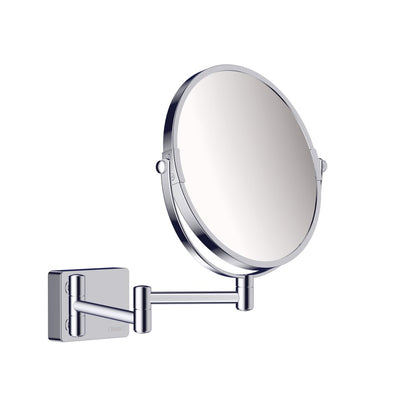 Hansgrohe AddStoris Chrome Shaving Mirror with Magnifying Glass