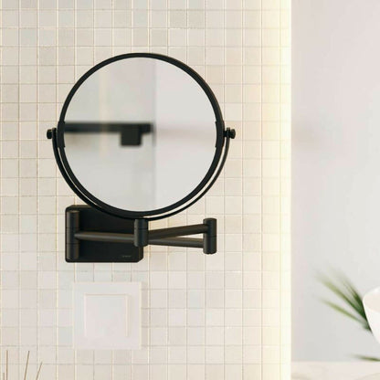 Hansgrohe AddStoris Shaving Mirror Black
