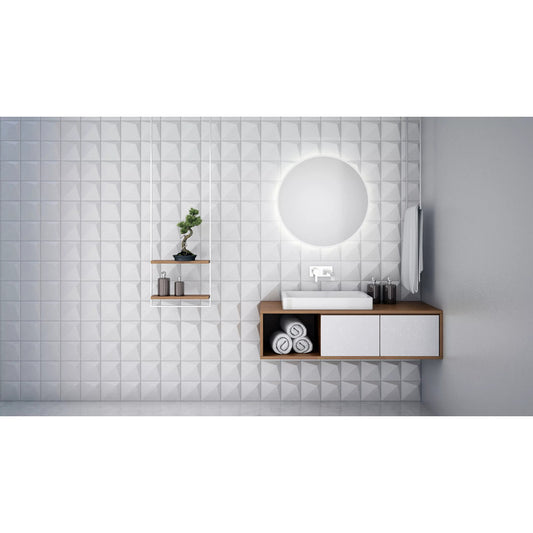 LED огледало вретенообразно Dubiel Vitrum Senso Kolo 70x70 см