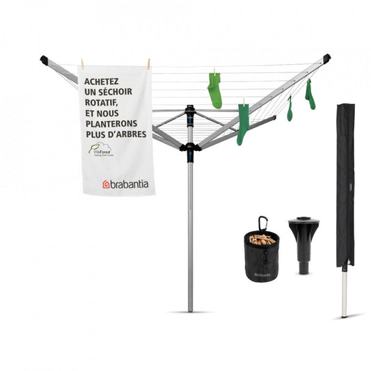 Outdoor Brabantia Lift-O-Matic Advance 50m, анкера за бетон, корпус, чанта clip 90300253