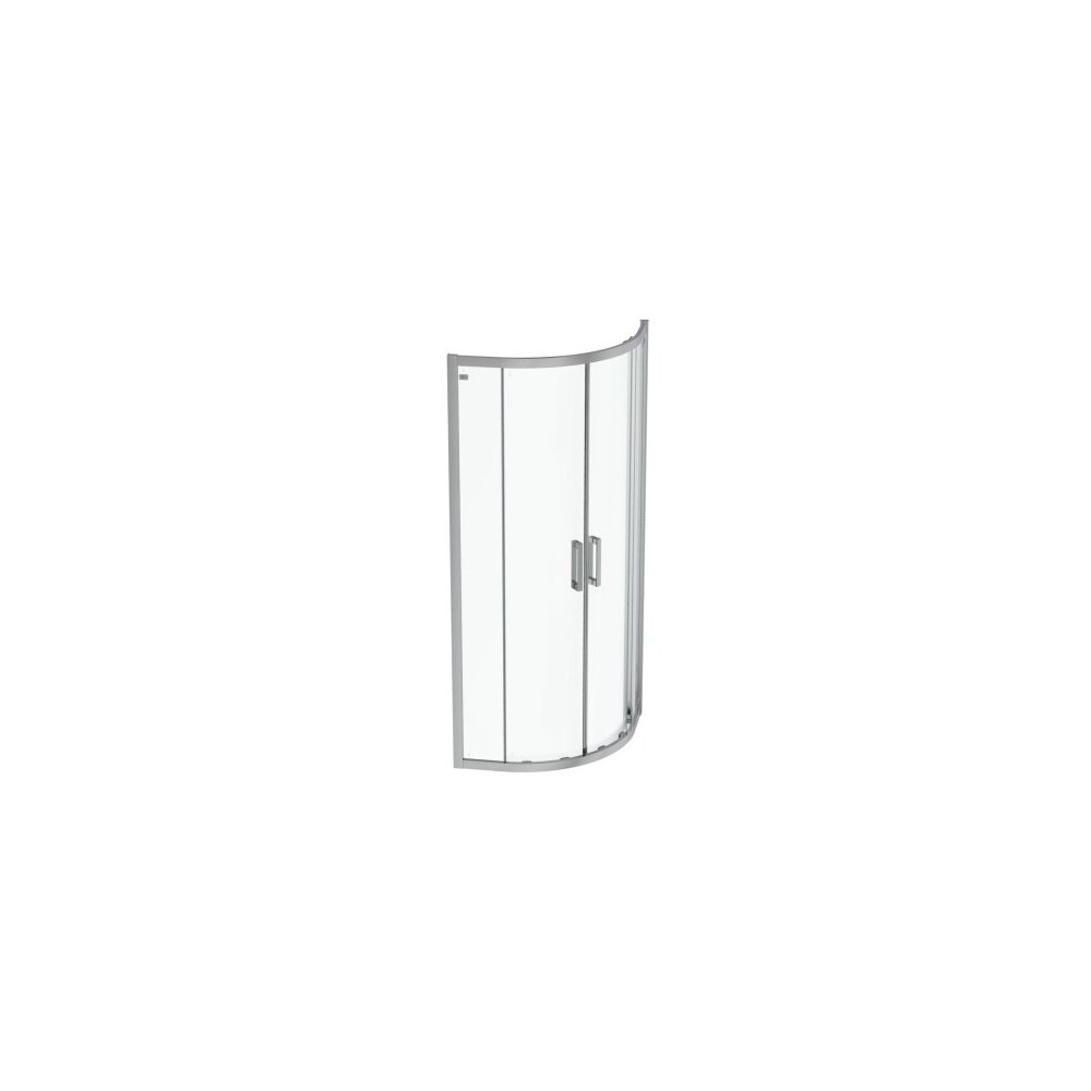 Комплект душ кабина Ideal Standard Connect 2 хром 80x80 и душ колона FDesign Anima хром
