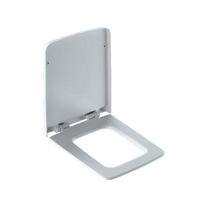 Комплект вграден резервоар Geberit Duofix Sigma UP320 и висяща тоалетна Geberit Xeno2 rimfree с вертикално измиване бяла и капак с плавно затваряне.
