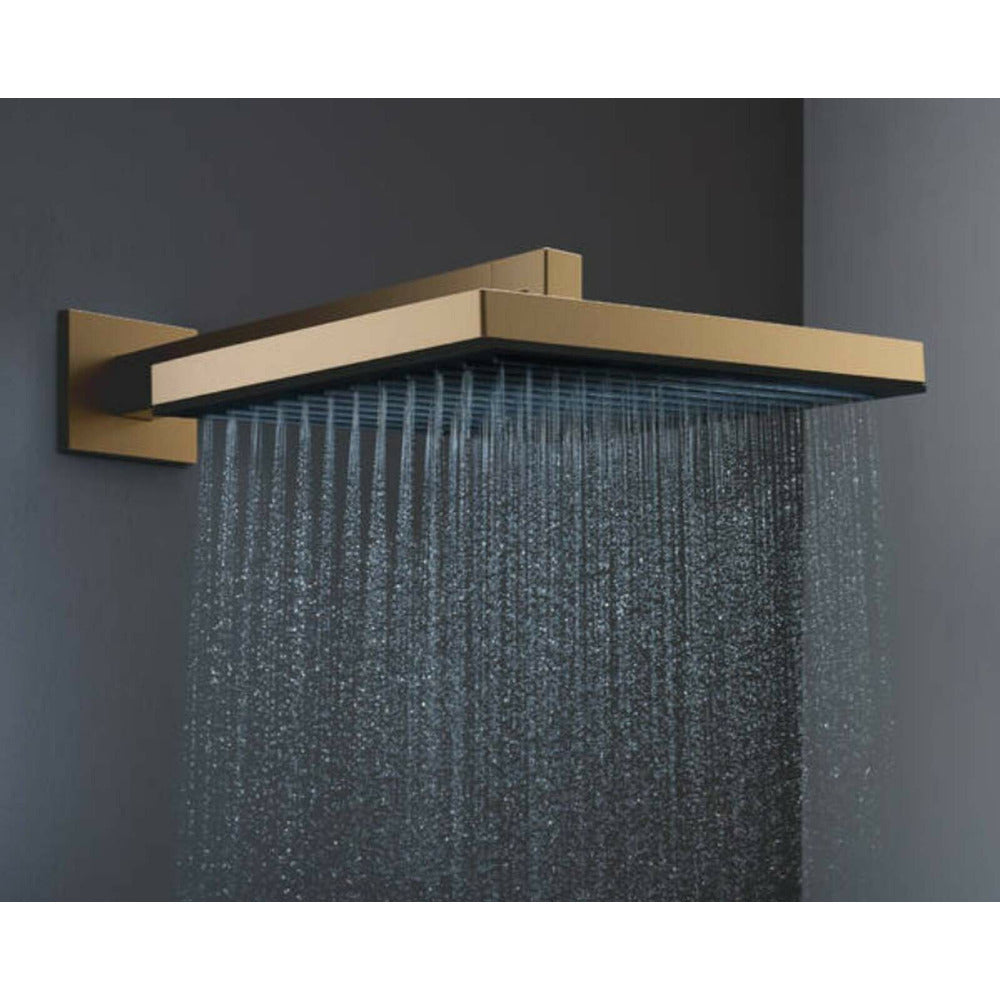 Brushed Bronze Shower Head Hansgrohe Pulsify E 260 with 1 Jet