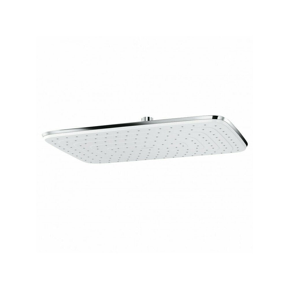 Kludi Freshline Rectangular Shower Head 400x260 mm Chrome/White