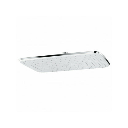 Kludi Freshline Rectangular Shower Head 400x260 mm Chrome/White
