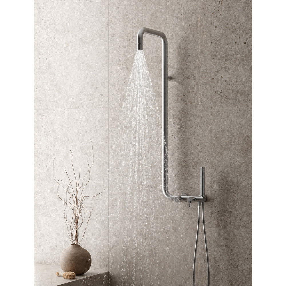 Fixed shower head Deante 4.2 cm gray
