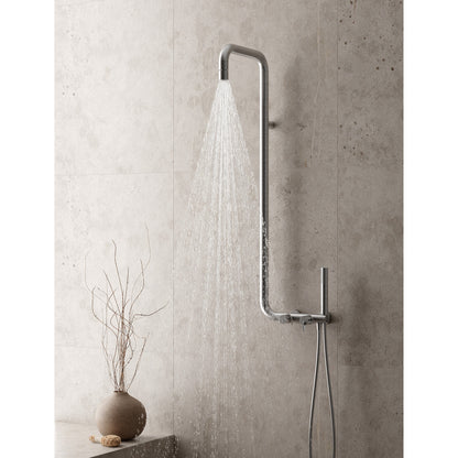 Fixed shower head Deante 4.2 cm black