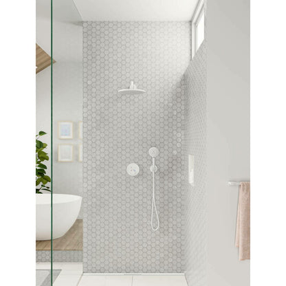 Hansgrohe Croma 280 Shower Head 1 Jet Matte White