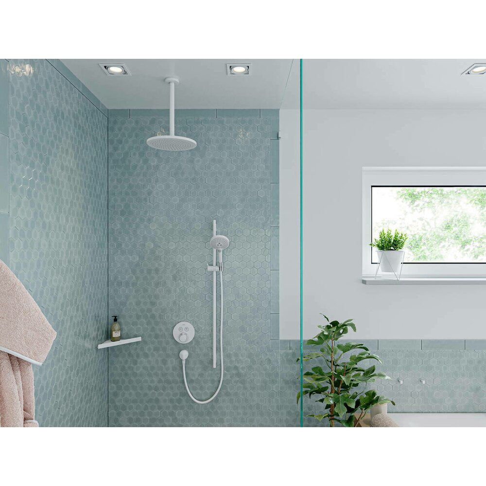 Hansgrohe Croma 280 Shower Head 1 Jet Matte White