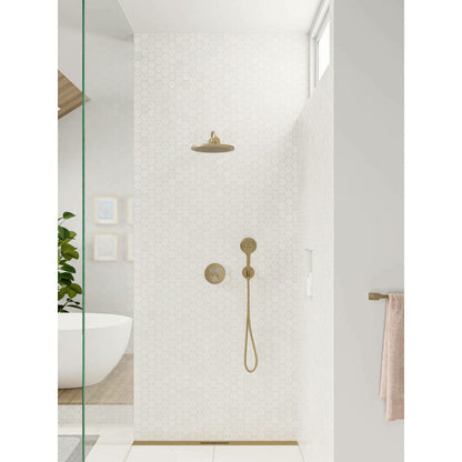 Hansgrohe Croma 280 Shower Head 1 Jet Glossy Gold