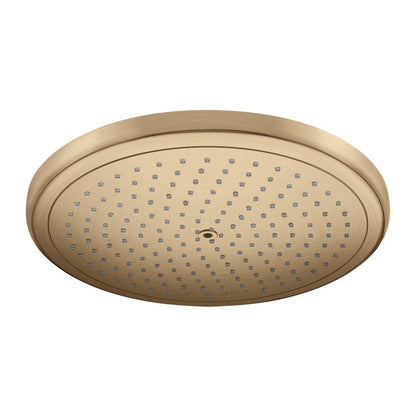 Hansgrohe Croma 280 Shower Head 1 Jet Brushed Bronze