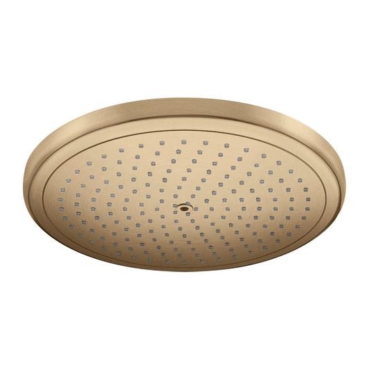 Hansgrohe Croma 280 Shower Head 1 Jet Brushed Bronze