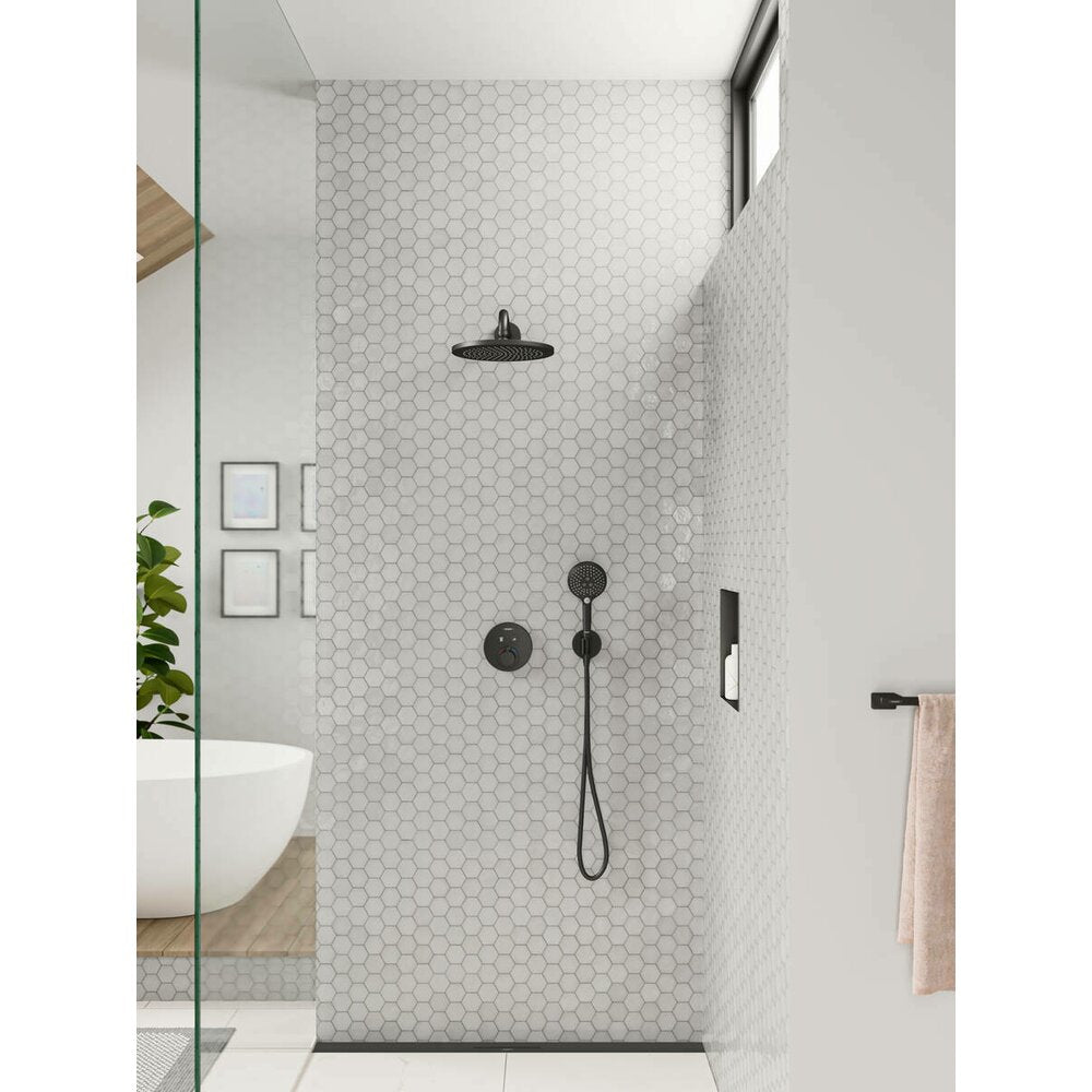 Hansgrohe Croma 280 Shower Head 1 Jet Brushed Bronze