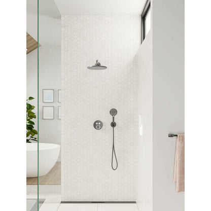 Душ глава Hansgrohe Croma 280 1 jet черен мат