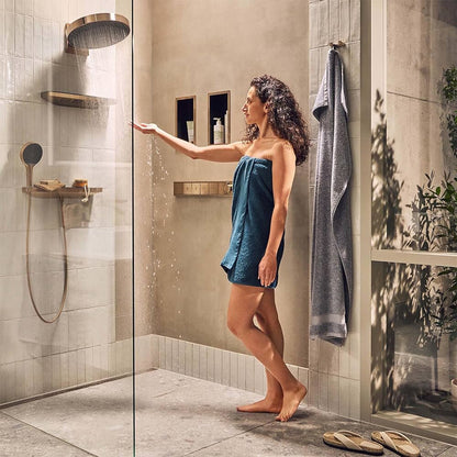 Душ глава Hansgrohe Rainfinity 360 с 3 струи, лъскаво злато без Ibox