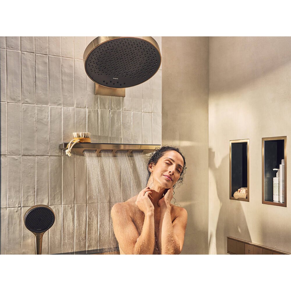 Душ глава Hansgrohe Rainfinity 360 с 3 струи, лъскаво злато без Ibox