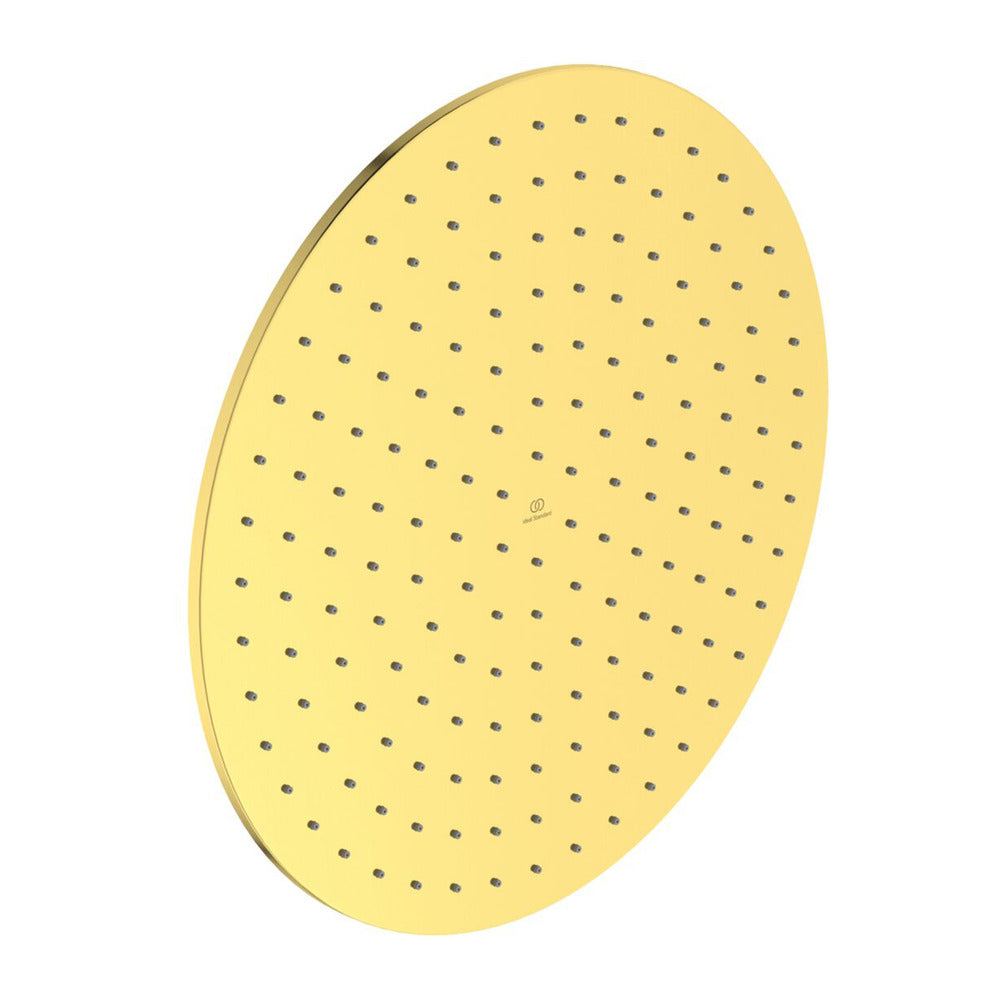 Ideal Standard IdealRain 400 mm Shower Head Gold Brushed 1 Function