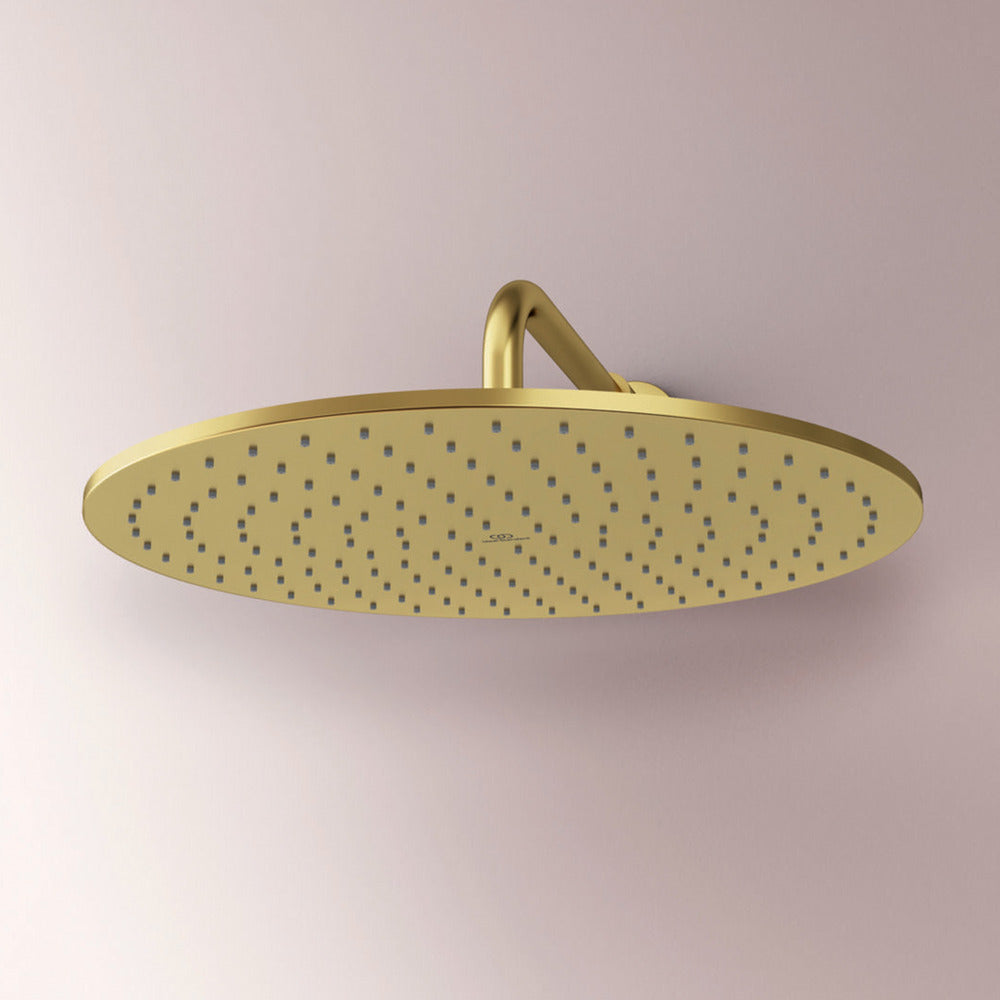 Ideal Standard IdealRain 400 mm Shower Head Gold Brushed 1 Function