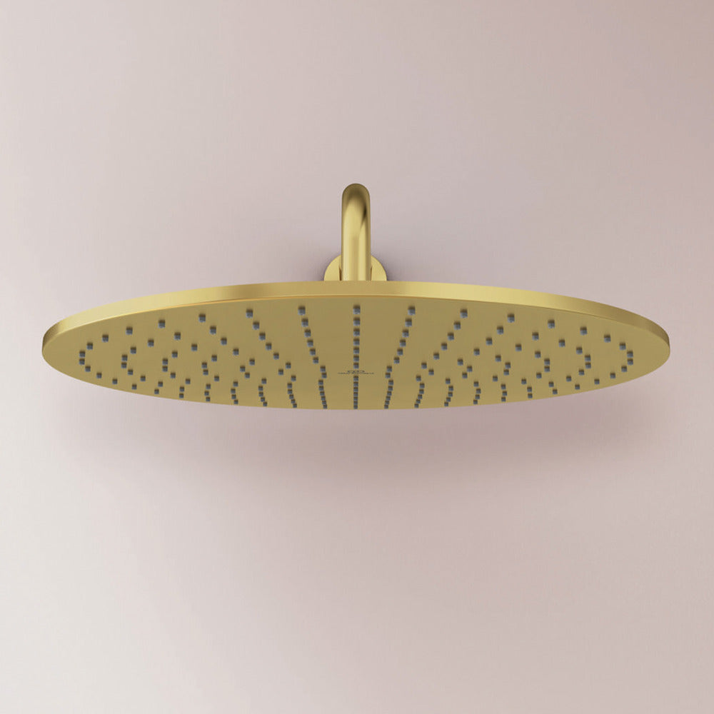 Ideal Standard IdealRain 400 mm Shower Head Gold Brushed 1 Function