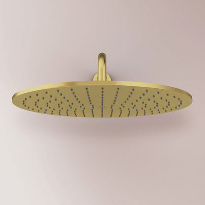 Ideal Standard IdealRain 400 mm Shower Head Gold Brushed 1 Function