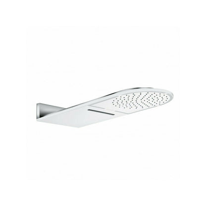 Wall-Mounted Shower Head Kludi A-QA Rain 250 mm 2 Jets White