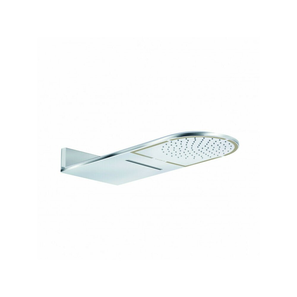 Wall-Mounted Shower Head Kludi A-QA Rain 250 mm 2 Jets Chrome
