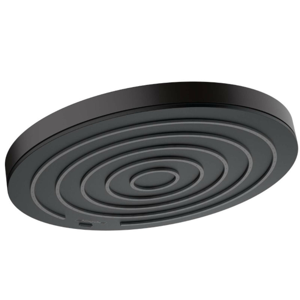 Черен матов душов капак Hansgrohe Pulsify Select 260 с 1 струя