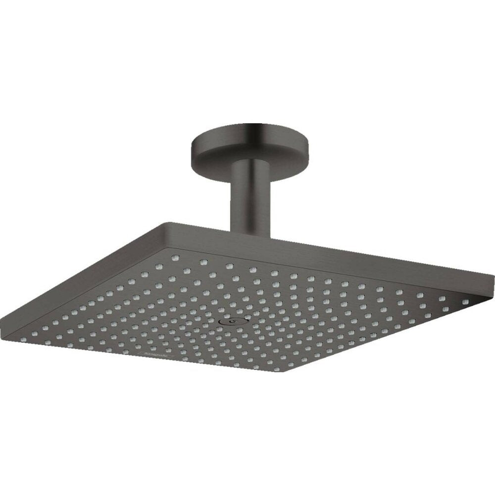 Shower head matte black Hansgrohe Raindance E 300 with 1 jet