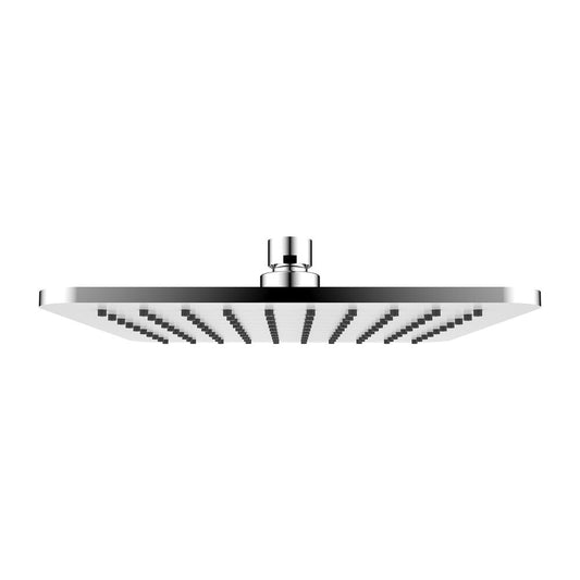Omnires Slimline Square Shower Head 200x200 White