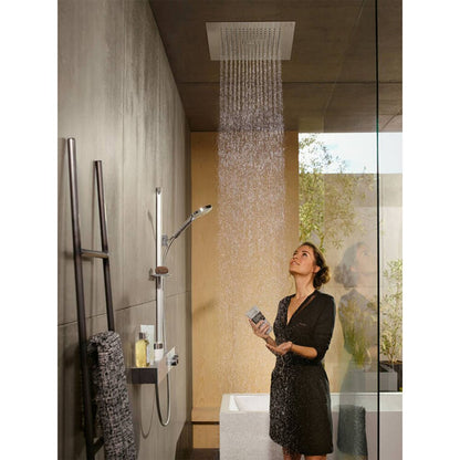 Квадратна душ глава Hansgrohe Raindance E хром 40x40 cm 1 функция
