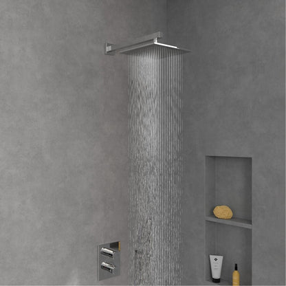 Квадратен душ глава Villeroy&Boch Universal 25x25 cm хром гланц 1 функция