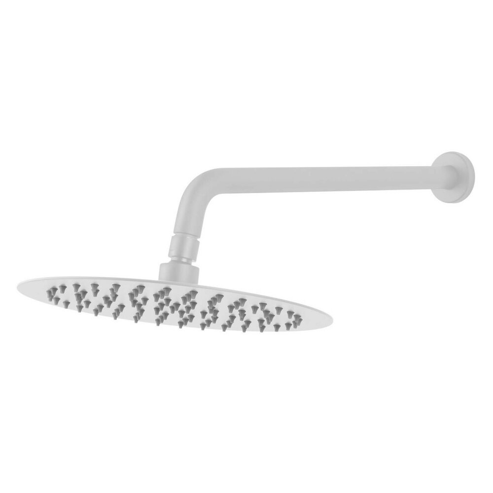 FDesign Inula Matte White Round Shower Head 250 mm