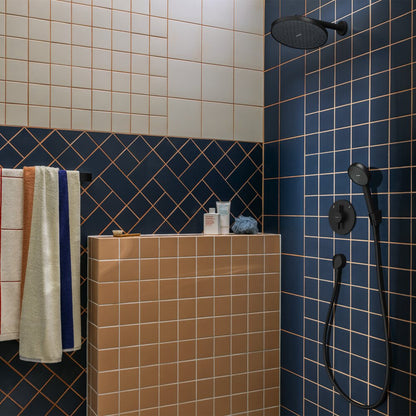 Кръгла душ глава Hansgrohe Activera S EcoSmart 24 cm матово черно 1 функция