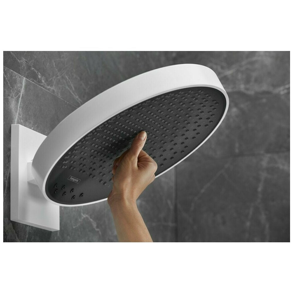Светеща глава за душ Hansgrohe Rainfinity 250 матово бяло 1 функция
