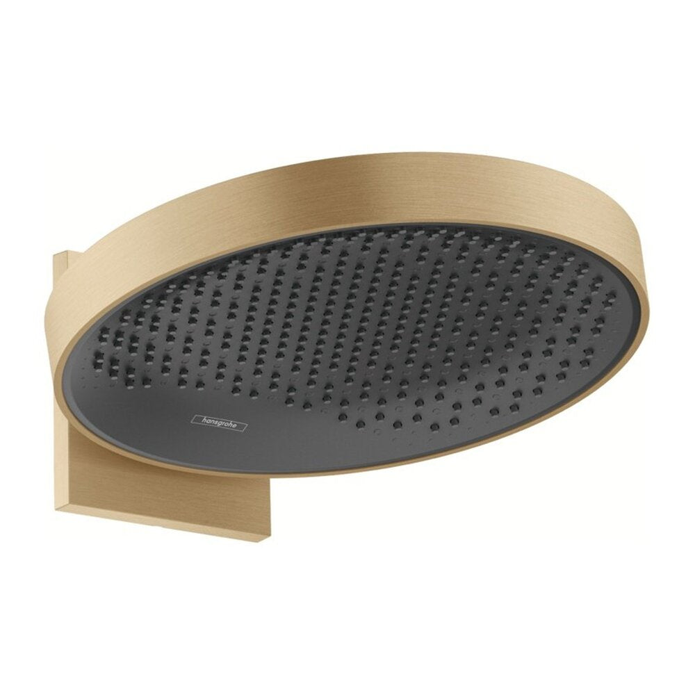 Hansgrohe Rainfinity 360 Round Shower Head Brushed Bronze 1 Function