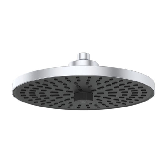 Round Aluminum Shower Head Ideal Standard Alu+ Matte Silver 2 Functions