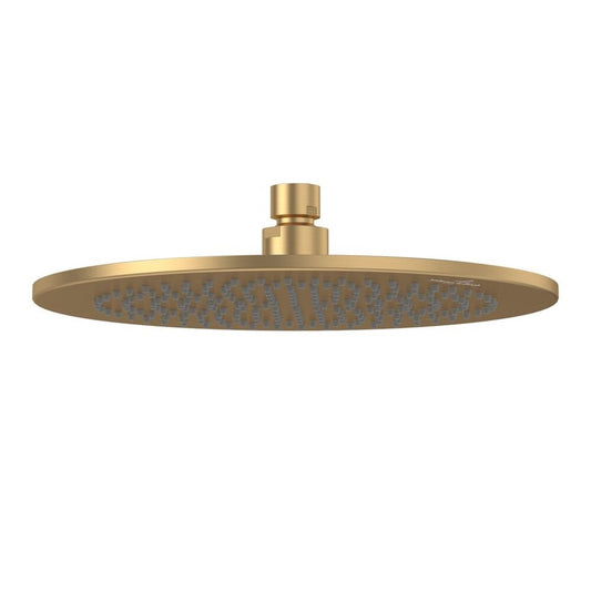 Кръгла душ глава Villeroy&Boch Universal 25 cm в матово злато 1 функция