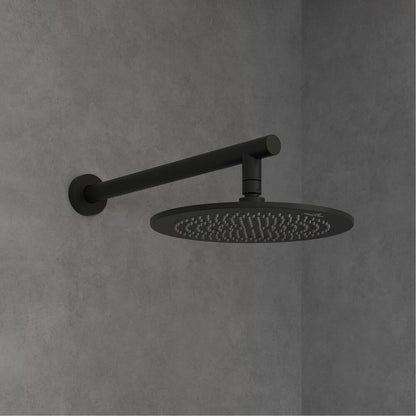 Кръгла душ глава Villeroy&Boch Universal 25 cm матово черно 1 функция